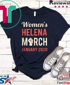 March For Women Helena MT January 2020 Feminist Rising Gift T-Shirts