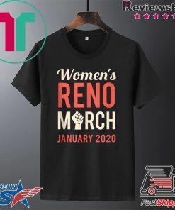 March For Women Reno Nevada January 2020 Feminist Rising Gift T-Shirt