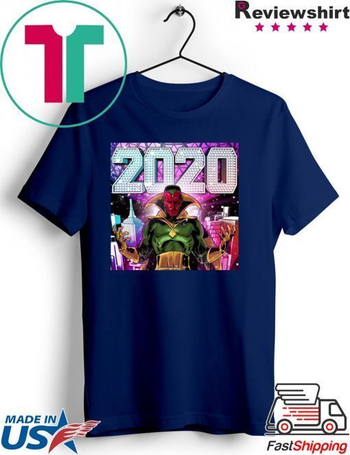 Marvel Vision Happy New Year 2020 Gift T Shirts