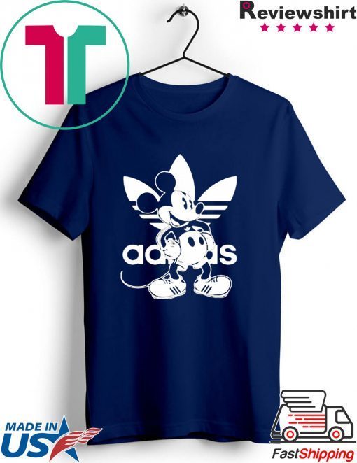 Mickey Adidas Funny Gift T-Shirt