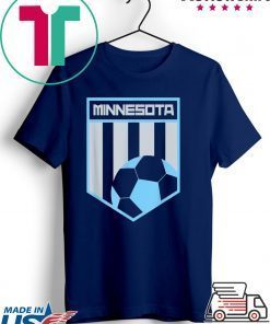 Minnesota Soccer Jersey Style Football Gift T-Shirts