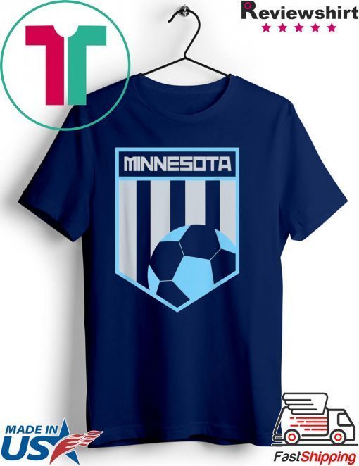 Minnesota Soccer Jersey Style Football Gift T-Shirts