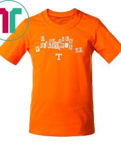 Mixed-Up Sign Tennessee Football Gift T-Shirt