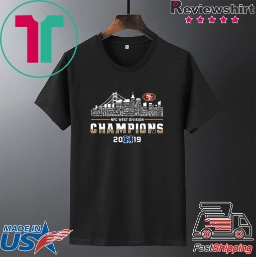 NFC West Division Champions 2019 San Francisco Gift T-Shirt