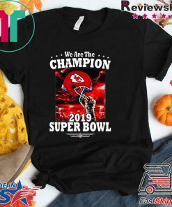 Nfl Kansas City Chiefs We Are The Champion 2019 Super Bowl Football Official Shirts