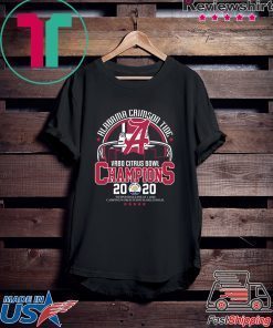 Official Alabama Crimson Tide Vrbo Citrus Bowl Champions 2020 Gift T-Shirts