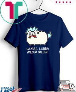 Official Rick Sanchez cat wubba lubba meow meow Gift T-Shirt