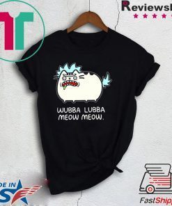 Official Rick Sanchez cat wubba lubba meow meow Gift T-Shirt