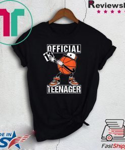 Official Teenager 13th Birthday Dab Basketball Player Gift T-Shirts