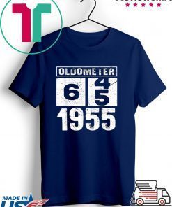 Oldometer 64 To 65 Born In 1955 Gift T-Shirt