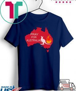 Pray For Australia Wildfire Fire Offcial T-Shirt