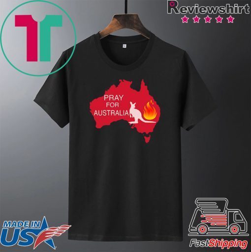 Pray For Australia Wildfire Fire Offcial T-Shirt