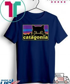 Premium Catagonia Cat Meowntains Gift T-Shirt