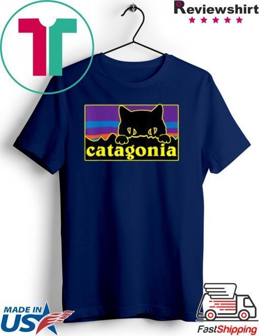 Premium Catagonia Cat Meowntains Gift T-Shirt