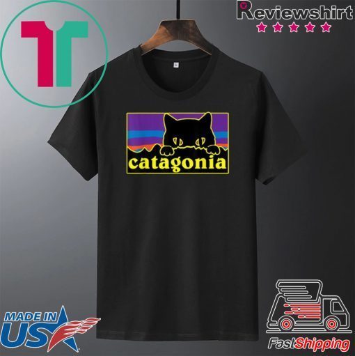 Premium Catagonia Cat Meowntains Gift T-Shirt