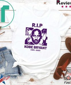 RIP Kobe Bryant Black Mamba Official T-Shirts