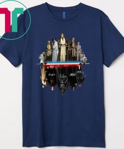 Star Wars characters water mirror signature Gift T-Shirt