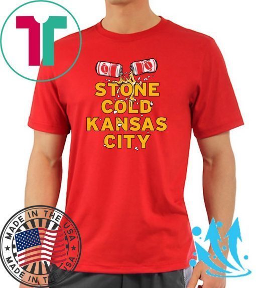 Stone Cold Kansas City KC Football Gift T-Shirts