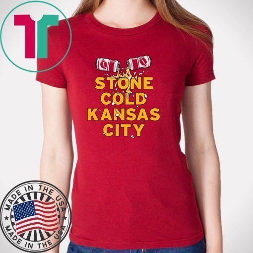 Stone Cold Kansas City KC Football Gift T-Shirts