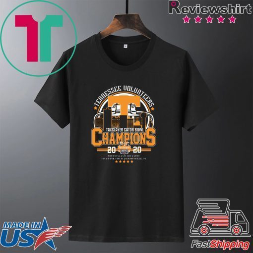 Tennessee Vols Taxslayer Gator Bowl Champions 2020 Gift T-Shirts