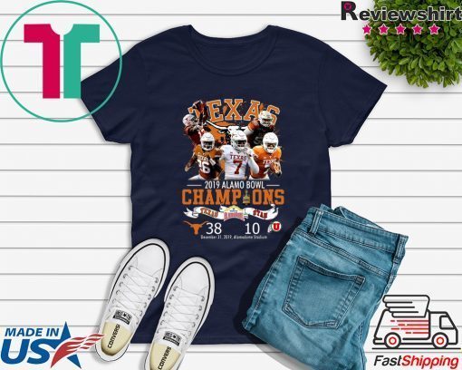 Texas 2019 alamo bowl champions Texas Vs Utah Gift T-Shirts