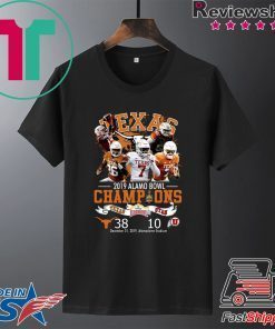 Texas 2019 alamo bowl champions Texas Vs Utah Gift T-Shirts