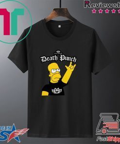 The Simpsons Five Finger Death Punch Gift T-Shirts