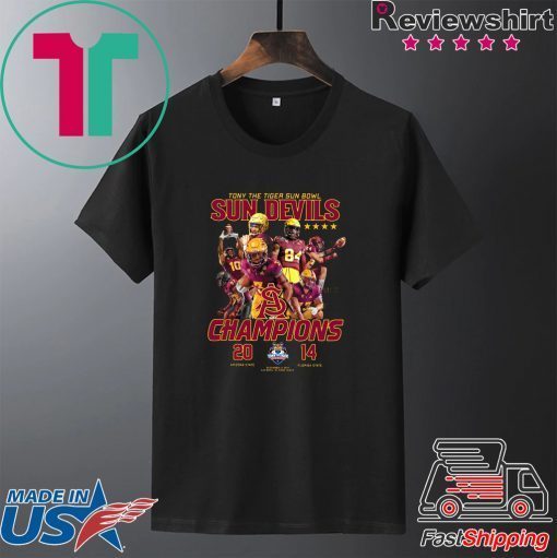 Tony The Tiger Sun Bowl Sun Devils Champions Gift Shirt