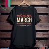 Women's March January 2020 Washington DC Gift T-Shirts