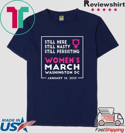 Washington DC Women's March January 2020 Limited T-Shirt