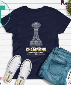 We Comin LSU Tigers College Football Playoff 2019 Peach Bowl Champions Gift T-Shirts
