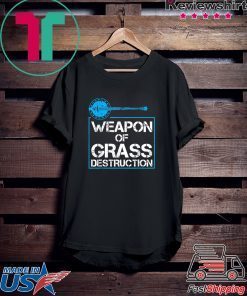 Weapon Of Grass Destruction Cute Banjo Bluegrass Gift T-Shirts