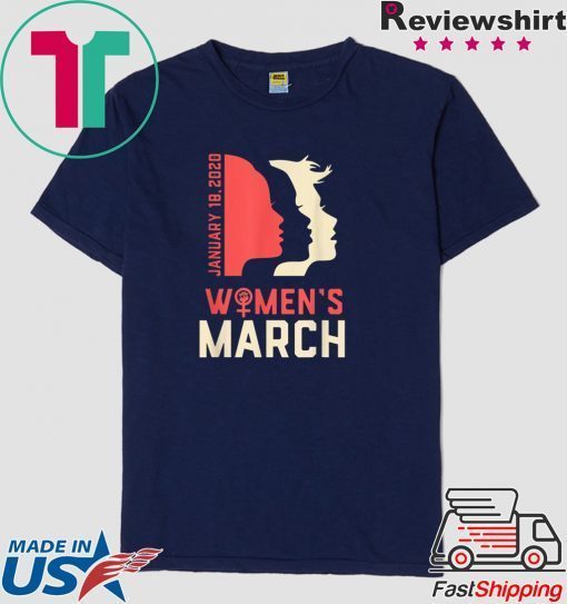 Women's March January 18, 2020 T-Shirt Limited Edition