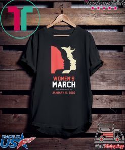 Women's March January 18, 2020 Washington DC Gift T-Shirt