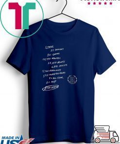 Zero Regrets Limited Edition T-Shirts