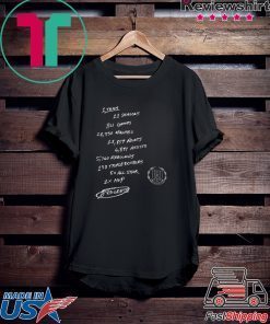 Zero Regrets Limited Edition T-Shirts