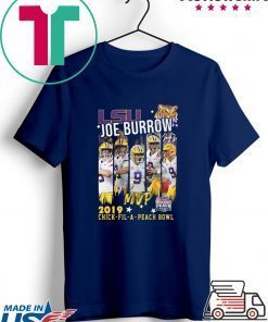 LSU joe burrow 2019 heisman trophy winners signature Gift T-Shirts