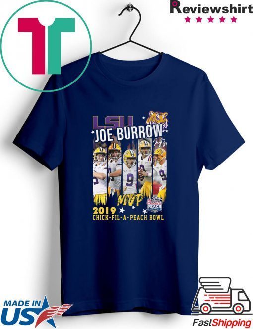 LSU joe burrow 2019 heisman trophy winners signature Gift T-Shirts