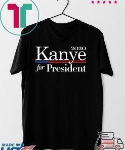 2020 Kanye For President American Flag Gift T-Shirt