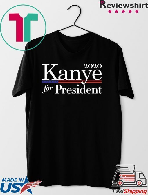 2020 Kanye For President American Flag Gift T-Shirt