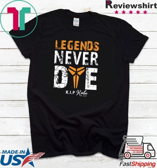 24 Basketball Legend Mamba Forever Memorial Official T-Shirt