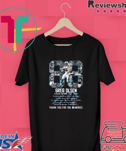 88 Greg Olsen Thank You For The Memories Gift T-Shirts