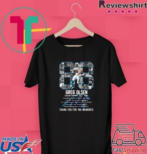 88 Greg Olsen Thank You For The Memories Gift T-Shirts