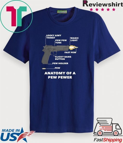 Anatomy Of A Pew Pewer Unisex T-Shirt