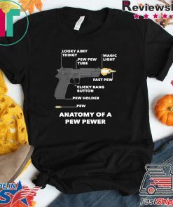 Anatomy Of A Pew Pewer Unisex T-Shirt