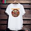 BABY YODA HUGGING RAMMSTEIN GIFT T-SHIRT