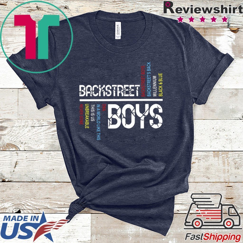 backstreet boys millennium shirt