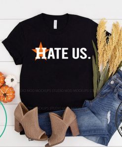 Baseball Houston Astros Hate Us Astros Mens T-Shirts