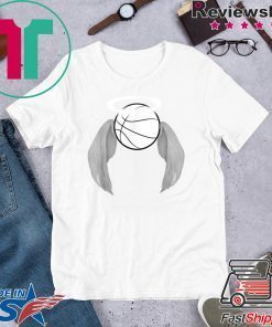 Basketball Heaven Angel wings halo ring Memorial Official T-Shirts