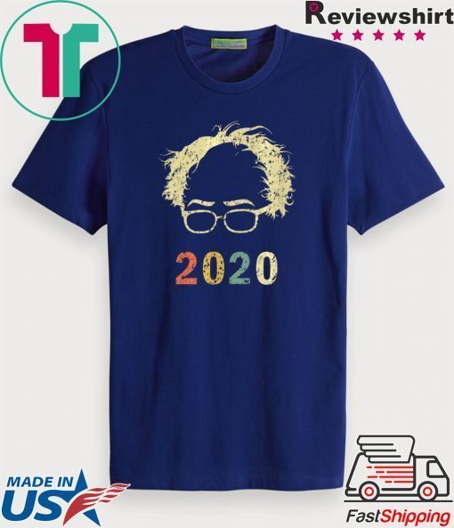 Bernie 2020 Glasses Hair Bernie Sanders Gift T-Shirt